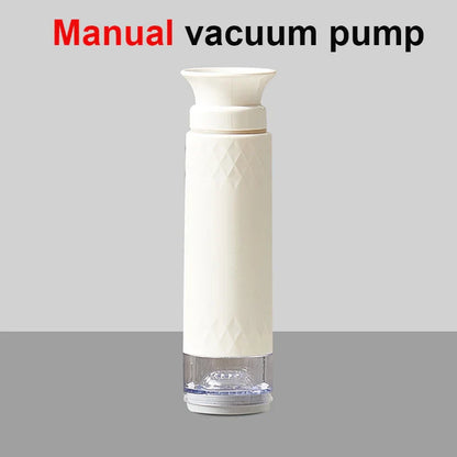 Vacuum Sealed Tank Coffee Beans Vacuum Jar Kitchen Cereals Storage Box Airtight Container Moisture-Proof Sealed Canister for Tea