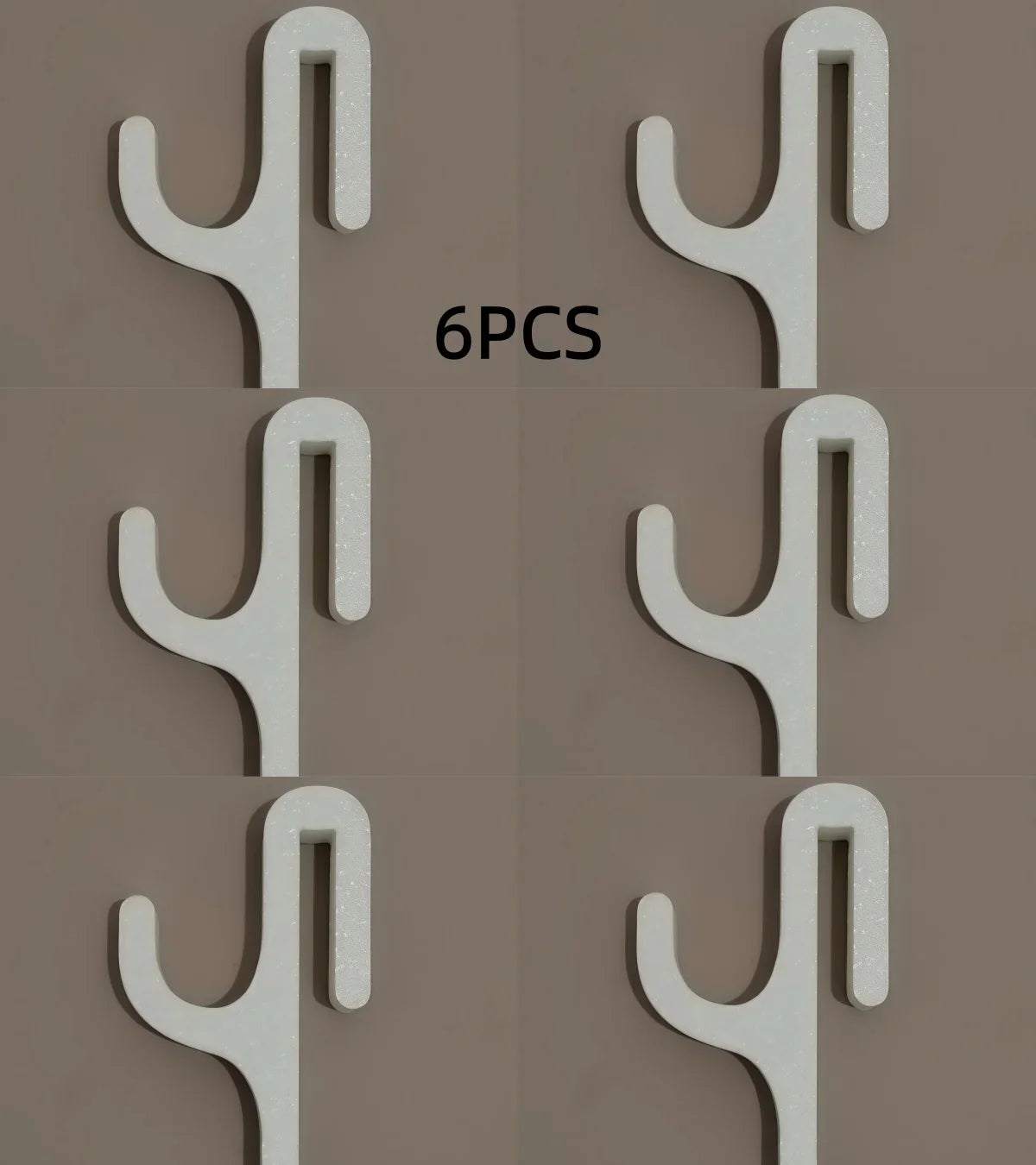 New Modern Plastic Shower Hook Suitable for 8mm Glass Doors Bathroom Organizer, Towels and Clothes Holder Bathroom Accessories
