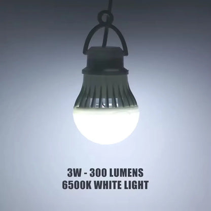 3W 5W 7W USB Lamp Bulb Portable Camping Lantern Lamp LED Power Reading Book Light For Outdoor Camping Tent Emergency Lighting