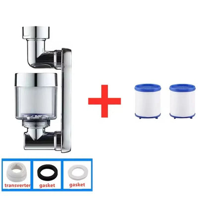 Universal 1080° Rotation Filter Nozzle Splash Proof Faucet Household Kitchen Tap Washbasin Faucets Bubbler Nozzle Robotic Arm