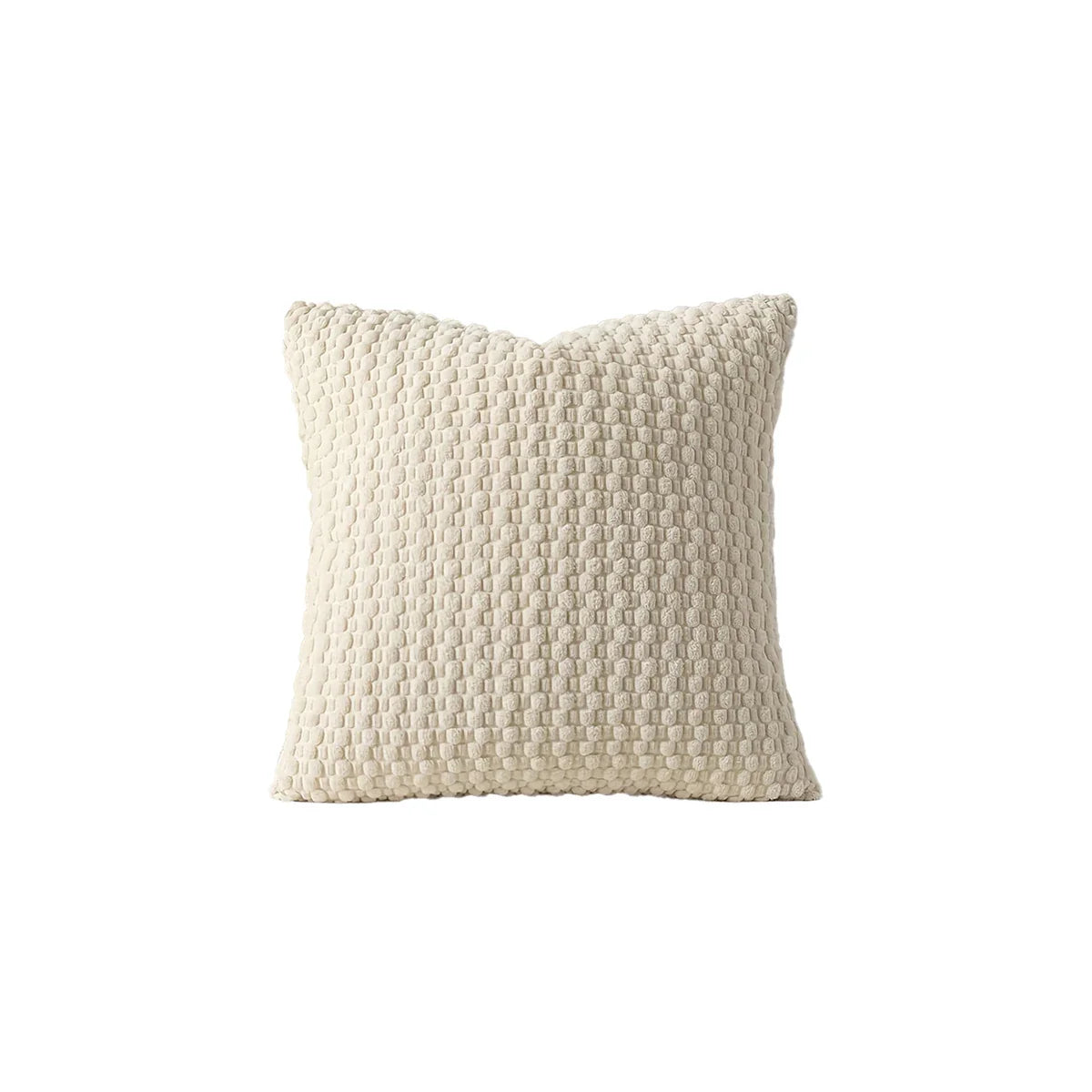 1pc Soft Boho style modern double-sided design pillows cover, Farmhouse Neutral Decorative Home Decor Striped Corduroy Square