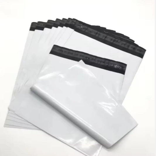 Lots White Self Adhesive Seal Courier Bags Express Mail Envelope Storage Mailing Plastic Packaging Pouch for Express Delivery