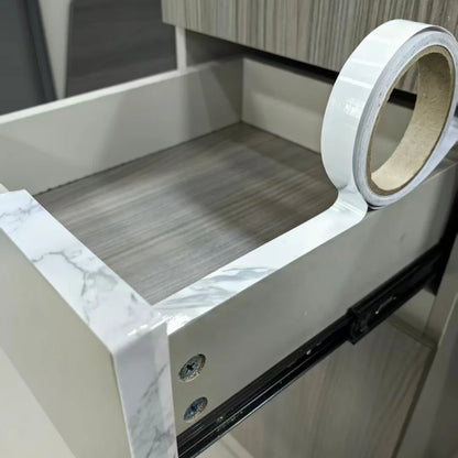 1pc 2cmx10m  Edge Banding Wood Veneer Tape，Birch Wood grain Veneer Edge Banding ， Long Thin Wood grain Veneer Strips