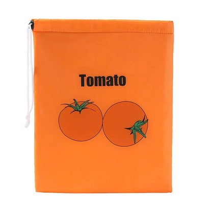 Fruit Vegetables Storage Bag Drawstring Bag for Refrigerator Freshness Travel Storage Insulated Aluminum Film Bags