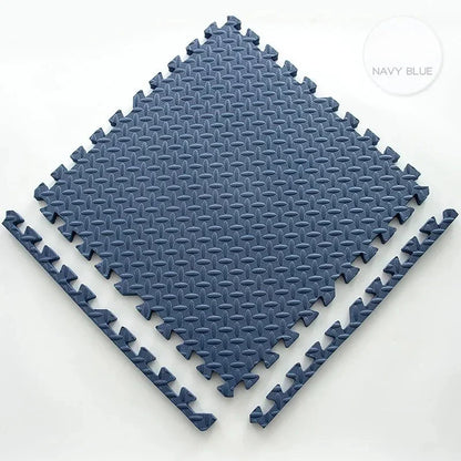 30*30cm Thick Baby Mat EVA Leaf Pattern Fitness Floor Mat Yoga Fitness Non-slip Interlocking Carpet Room Decorative Floor Tile