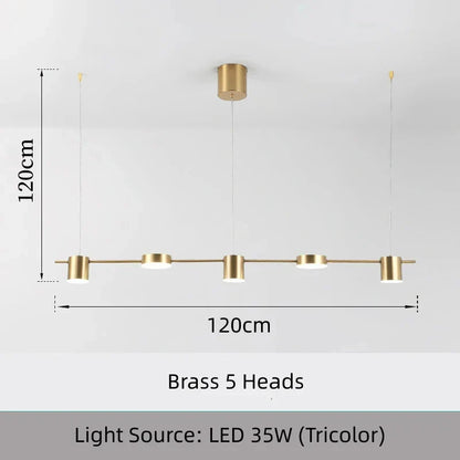 Modern Led Living Room Chandeliers Dining Table Ceiling Chandelier Kitchen Hanging Light Fixture Dimmable Indoor Lighting Lamp