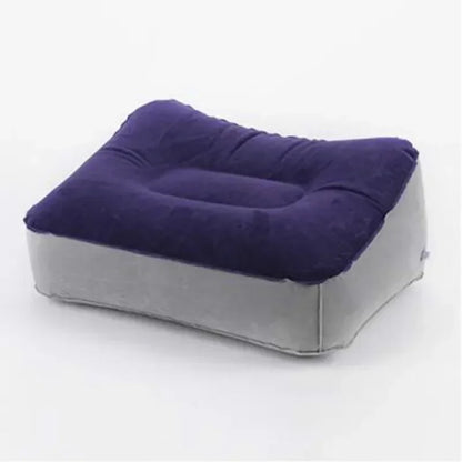 Flight Sleeping Footrest Rest Pillow On Airplane Car Bus Adjustable Kids Inflatable Travel Sleep Resting Pillows   WJ529