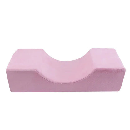 Lash Pillow Neck Support Eyelash Soft Pillow Grafting Eyelashes Memory Foam Eyelash Extension Pillow With Pocket Makeup Salon