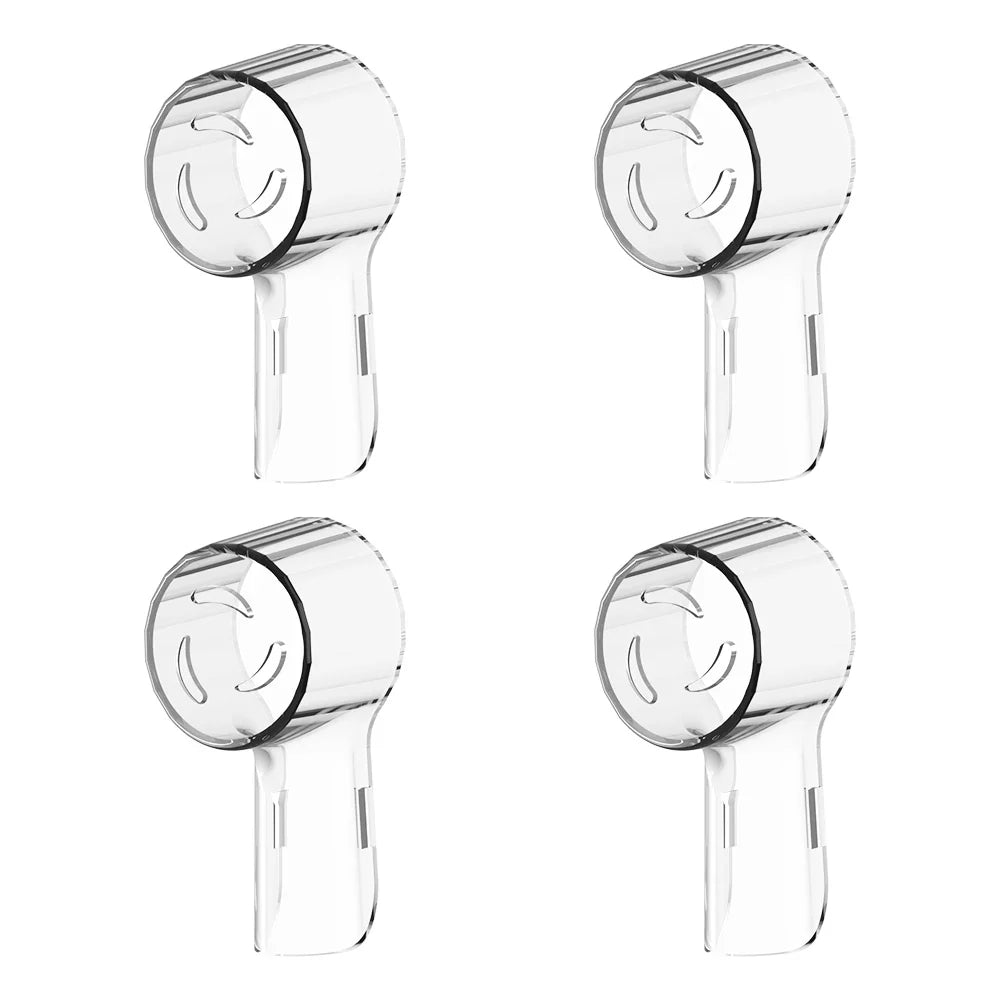 Toothbrush Dustproof Covers Caps Compatible with Braun Oral B Replacement Heads & iO Series Electric Toothbrush Head Protector