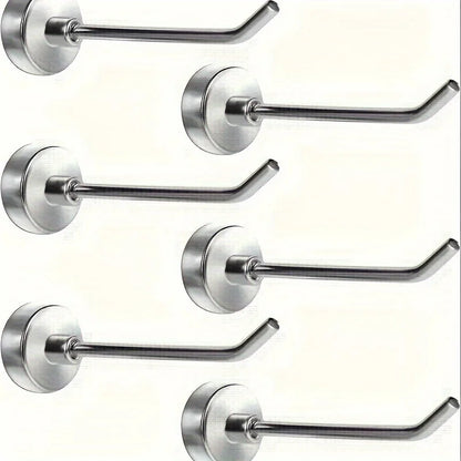 5pcs Magnetic Hook, Heavy Duty Magnet Hook, Magnetic Cruise Hook Hanging, Large Metal Magnetic Hook, Can Be Used For Grill,