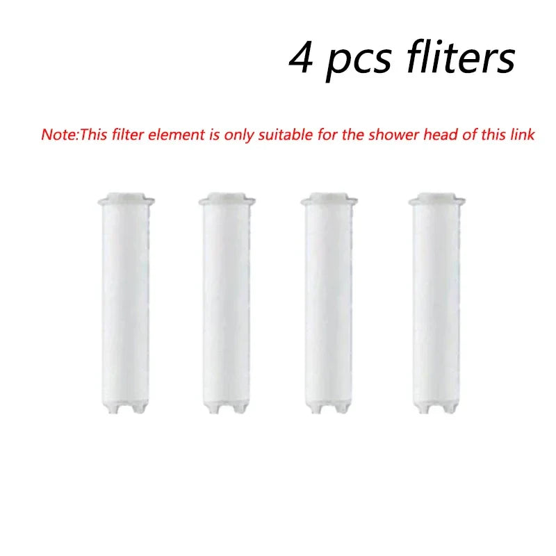 10 Spray High-Pressure Water Saving Filtered Shower Head Handheld Showerhead Fall Resistance Black White Bathroom Shower Nozzle