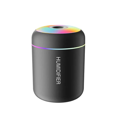 USB Air Humidifier LED Desktop Cool Mist Sprayer Aroma Diffuser Essential Oil Purifier for Home Bedroom