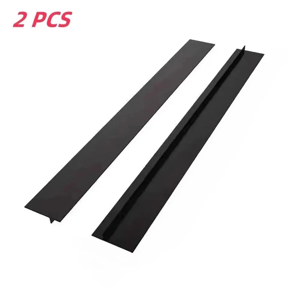 Silicone Gap Strip, Kitchen Gas Stove Sealing Strip, Kitchen Anti-Oil Anti-Stain Strip, Silicone Seal Insert Strip