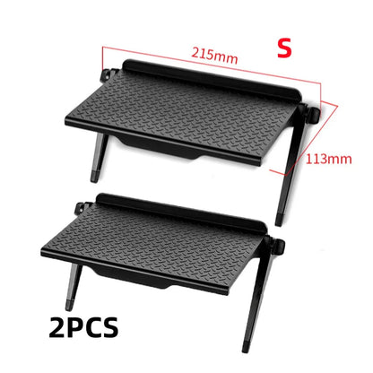 Adjustable TV Screen Top Storage Shelf Computer Monitor Screen Top Storage Rack TV Media Box Router Shelf Rack Home Organizer