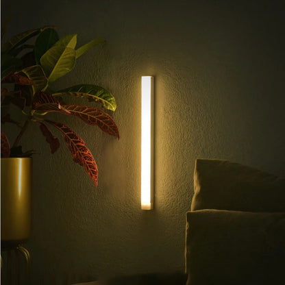 Wireless LED Night Lights Motion Sensor Lights Closet Kitchen Night Lights Bedroom Detector Light Cabinet Staircase Backlit