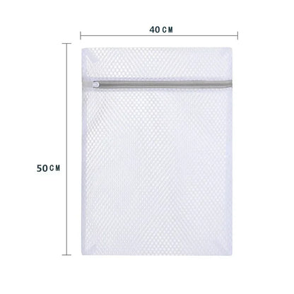 5Pcs Mesh Laundry Bags Durable Honeycomb Mesh Laundry Organizer Bags Reusable Washing Machines Bag