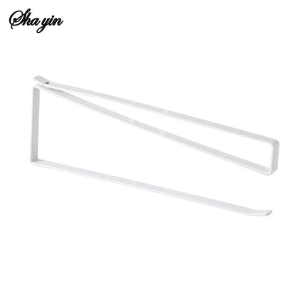 Random Special Kitchen Paper Towel Hanging Rack Cabinet Without Drilling Towel Hook Ironware Storage Shelf For Napkins