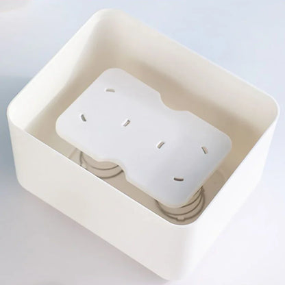 Tissue Box Tissue Dispenser Spring Automatic Lift Spring Loaded Tissue Box Office Home Kitchen Toilet  Bracket Kitchen Organizer