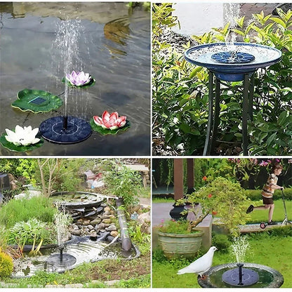 13/16/18cm Solar - Operated Fountain Pumps: Perfect for Garden Pools, Ponds, Bird Baths. Outdoor 8 - Nozzle Floating Pumps