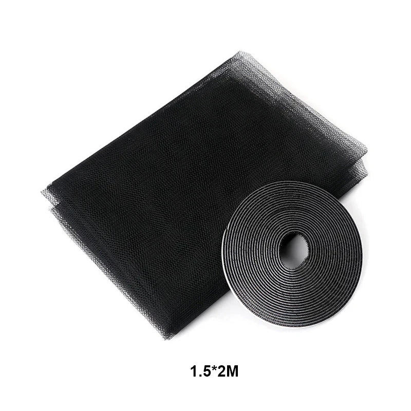 DIY Self-Adhesive Indoor Insect Fly Mosquito Window Screen Curtain Mosquito Netting Door Anti Mosquito Net Window Mesh Bug Net