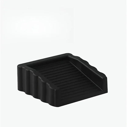 TPR Door Stop Wedge Safety Stopper Reusable Shock Absorbent Home Office Anti-Folder Hand Door Bottom Stopper Anti-collision Stop