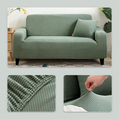 Elastic Jacquard Sofa Cover 1/2/3/4/5 Seater Couch Cover Sofa Covers Versatile Furniture Protection Slipcover For Living Room