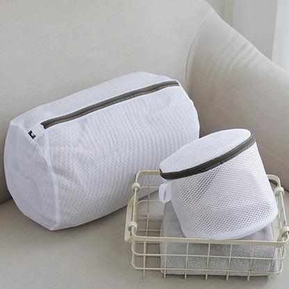 2/3/5PCS Mesh Nylon Clothing Storage Bag Anti Deformation Pants Sweater Special Washing Bag Wool Travel Packaging Bag