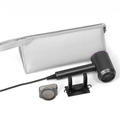 1pc Portable Hair Dryer Storage Bag, Hair Dryer Travel Portable Storage Bag, Hair Curler, Curler, Hair Rod Storage Bag