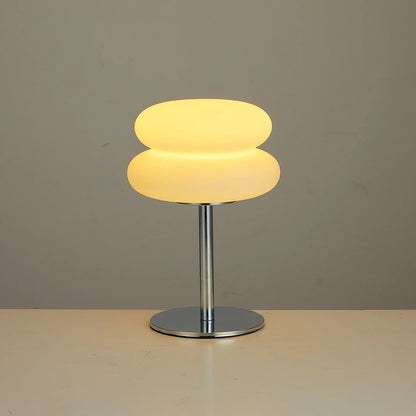Bauhaus  table lamp plastic lampshade  bedroom bedside living room Nordic mushroom lamp 9-level brightness dimming ambient light