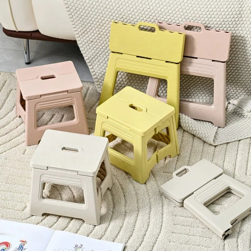 New Lightweight Space Thickened Folding Stool,Portable Home Outdoor Camping,Magza Fishing,Simple and integrated Design