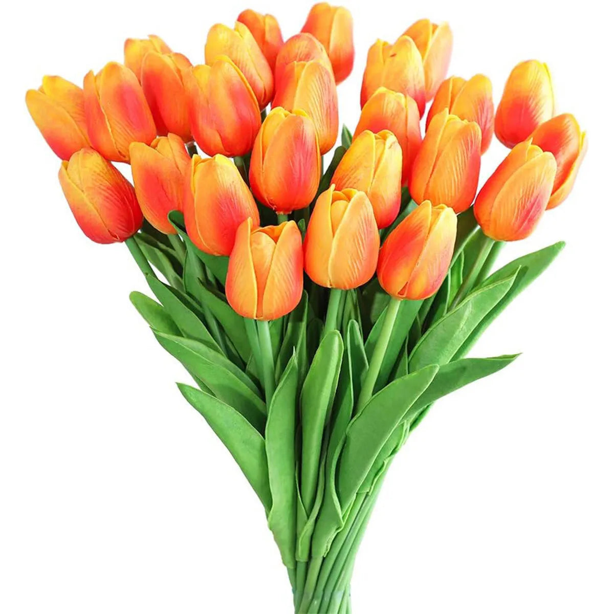 5/10PCS Artificial Flowers Real Touch Tulip Scrapbook Vase Home Room Decora Wedding Garden Arch Garland Brial Bouquet Diy Gifts