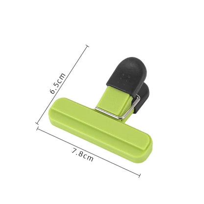 Portable Bag Clips Kitchen Storage Food Snack Seal Sealing Bag Clips Sealer Clamp Plastic Tool Kitchen Organization Accessories