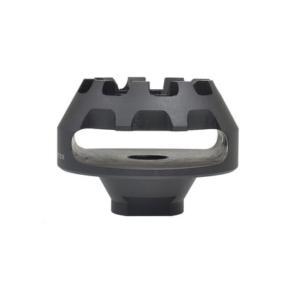 Cookie Cutter Muzzle Brake | Single Chamber Design to Eliminate Recoil Force | For AR/ AK pistols