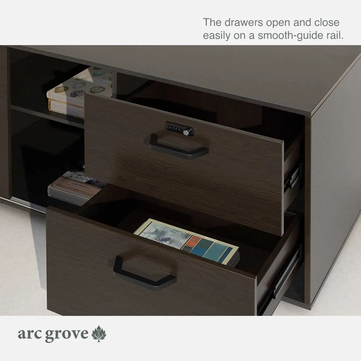 Hershey · Modern L-Shaped Executive Desk