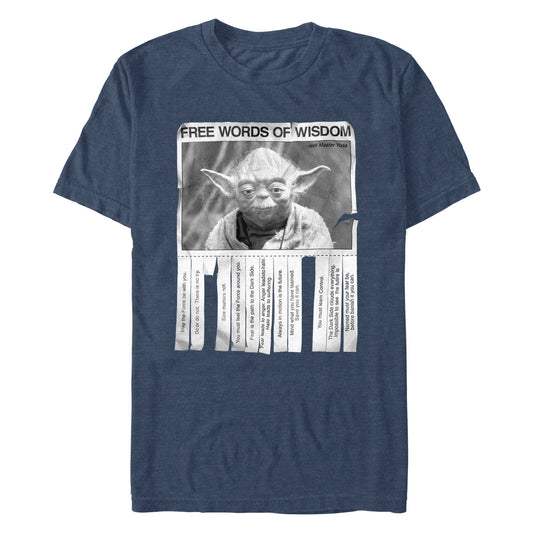 Men's Star Wars WORDS OF WISDOM T-Shirt