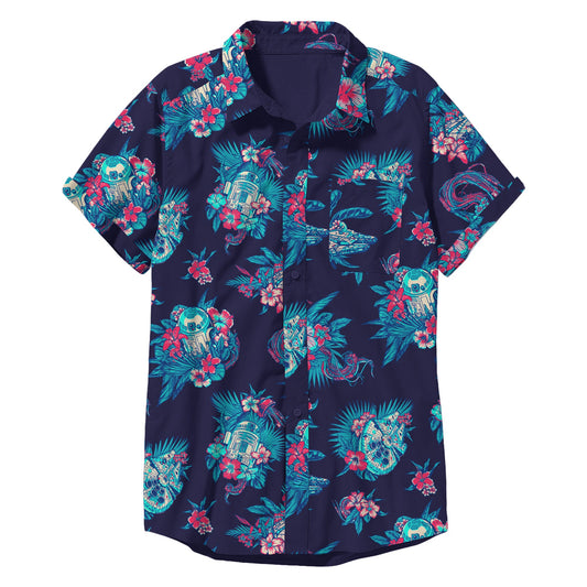 Men's Star Wars Pulled Cords Button Up Woven