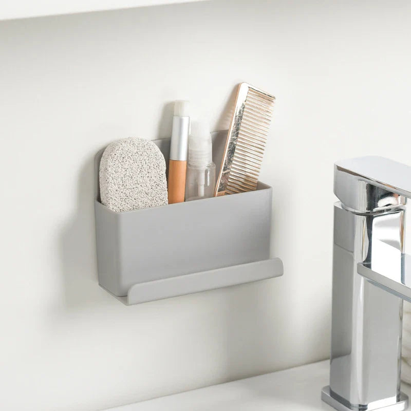 Room Organizer Wall Shelf  Key Sundries Storage Rack Remote Holder No Punching Key Sundries Classic Multi-function Organizer 선반