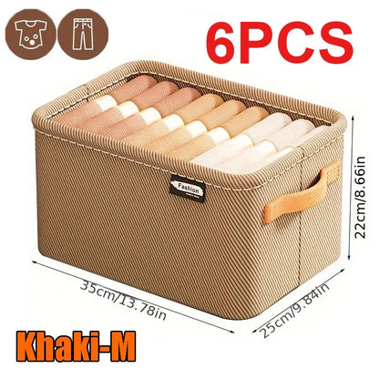 Thicken Clothes Organizer Pants Sweater Storage Cabinets Drawers Organizer Jeans Storage Box Wardrobe Clothes Storage Organizers