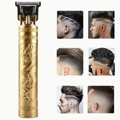 2024 New Vintage T9 Hair Cutting Machine Men's Electric Shaver