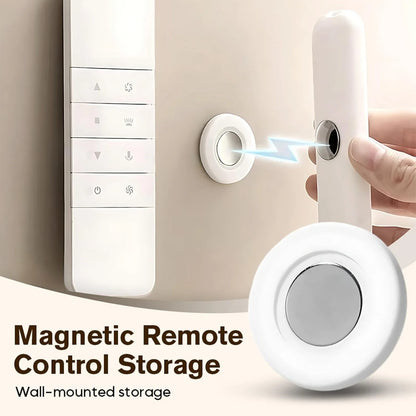 Magnetic Hook Wall Mount Strong Magnet Self Adhesive Holder for Fridge Sticker Remote Control Storage Holder Home Organizer Hook
