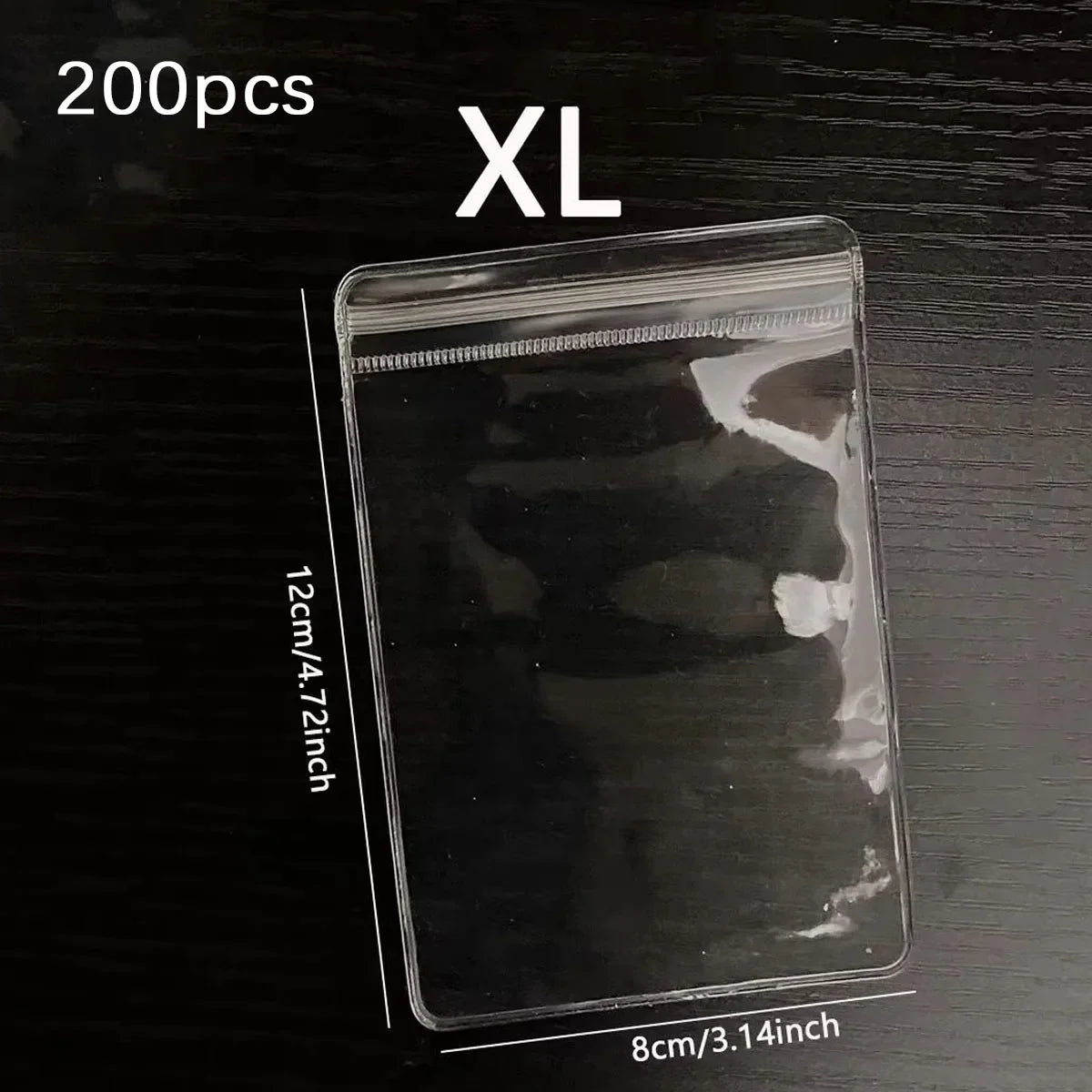 Clear Earring Bags Waterproof Bags Thickened Reusable Storage Pouch for Jewelry Rings Necklace Bracelet