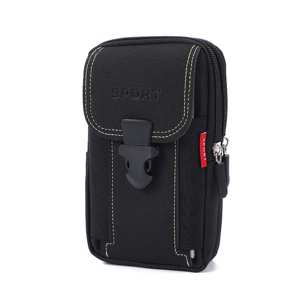 Man Belt Pouch Mobile Phone Bag Holster Bag Molle Waist Bag Pack Small Tactical Duty Belt Backpack Card Holder