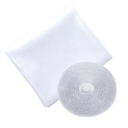 Anti Fly Mosquito Net DIY Self-Adhesive Fly Mosquito Window Net Mesh Mosquito Insect Bug Net Curtains for Windows