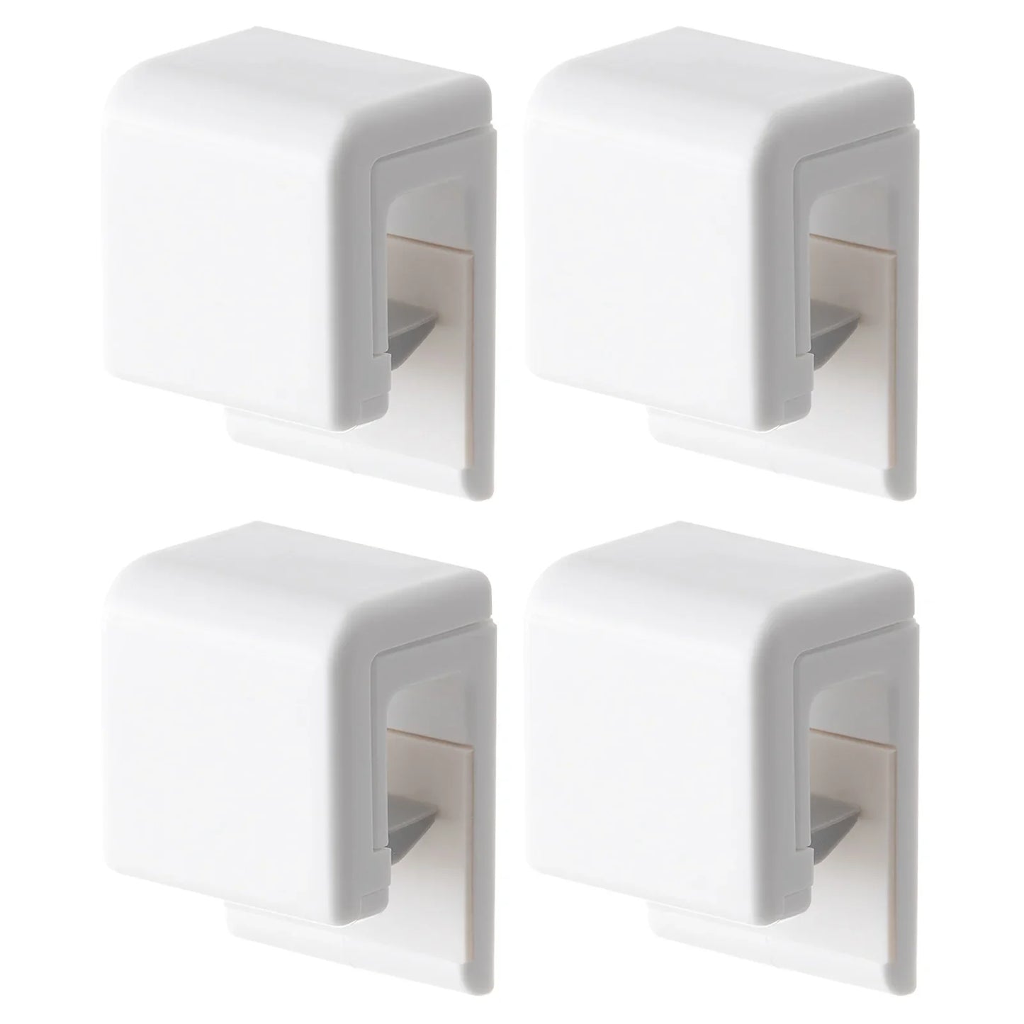 Wall Mounted Toothpaste Holder No Drilling Bathroom Organizer Hanging Shower Shelf for Toothbrush Face Wash Storage