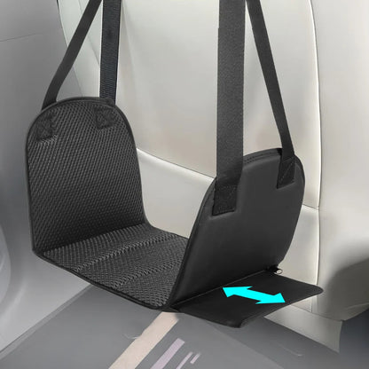 Newest Airplane Foot Hammock Airline Foot Rest With Removable Pad Adjustable Strap Foot Hammock With Menory Foam For Travel