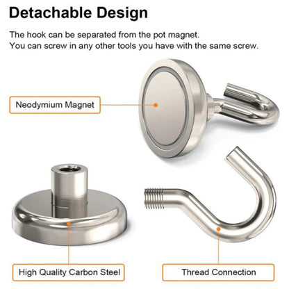1-40PCS Strong Magnetic Hooks Multi-Purpose Storage Hooks Home Kitchen Bar Storage Hooks Key Storage Hooks Bathroom Hangers