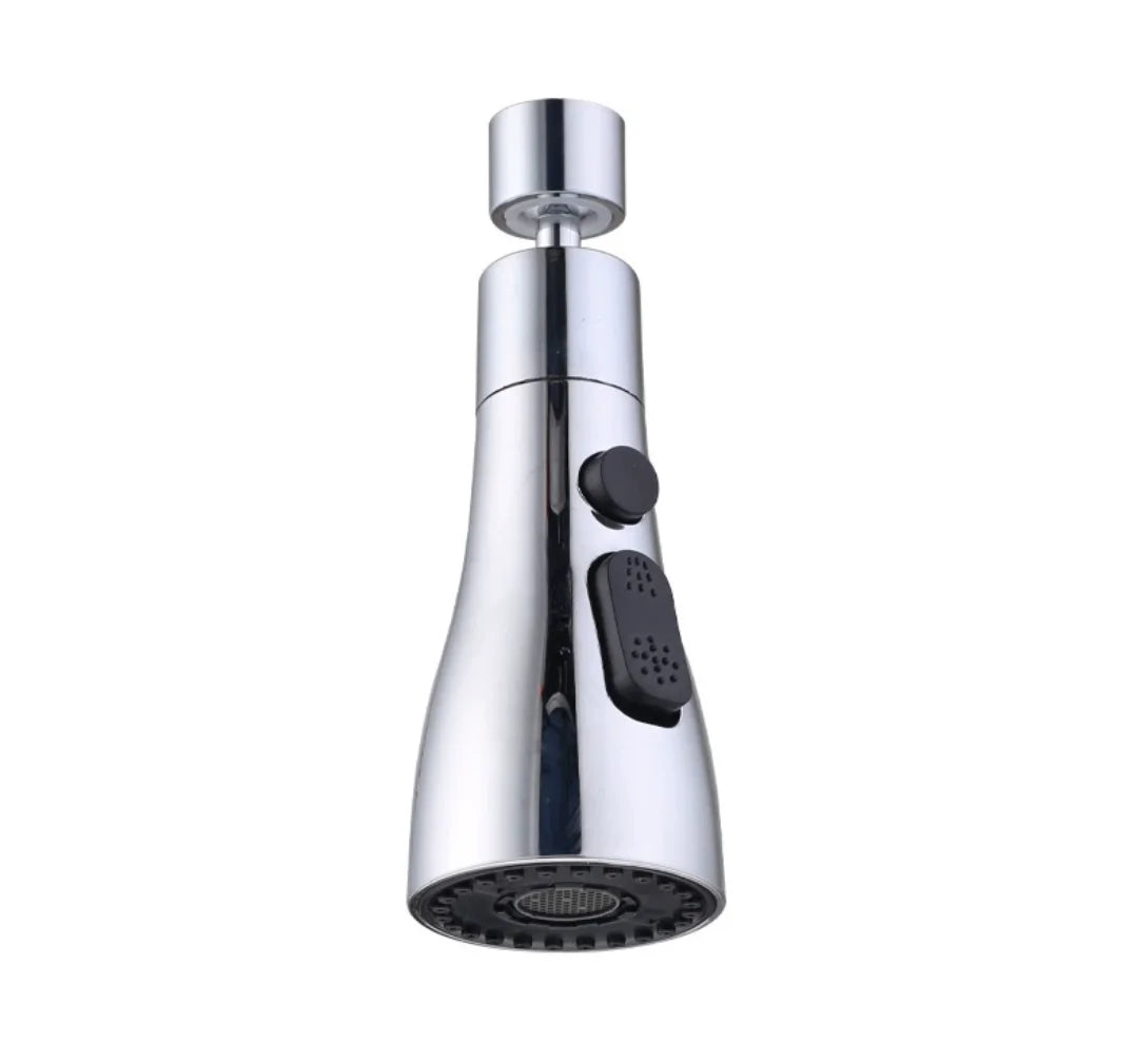 Universal 360° Rotate Kitchen Faucet Extender Aerator Plastic Splash Filter Bubbler Nozzle for Kitchen Washbasin