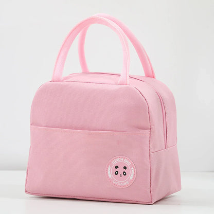 Cation Series Tropical Waterproof Insulation Lunch Box Bag Hand-Held Bento Bag with Thickened Ice Pack for Wholesale
