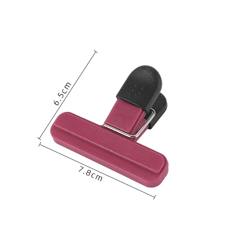 Portable Bag Clips Kitchen Storage Food Snack Seal Sealing Bag Clips Sealer Clamp Plastic Tool Kitchen Organization Accessories