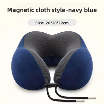 U Shaped Memory Foam Neck Pillows Soft Travel Pillow Massage Neck Pillow Sleeping Airplane Pillow Cervical Healthcare Bedding